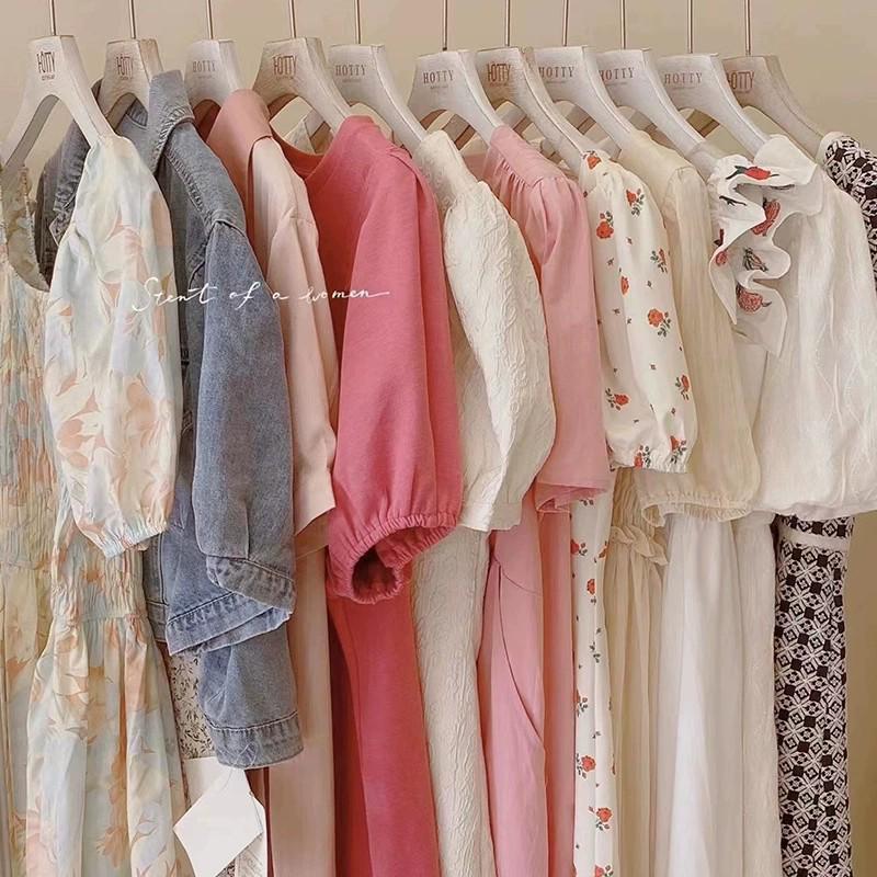 2025 Summer French Floral Print Dress - Thirteen Lines Brand Women's Collection