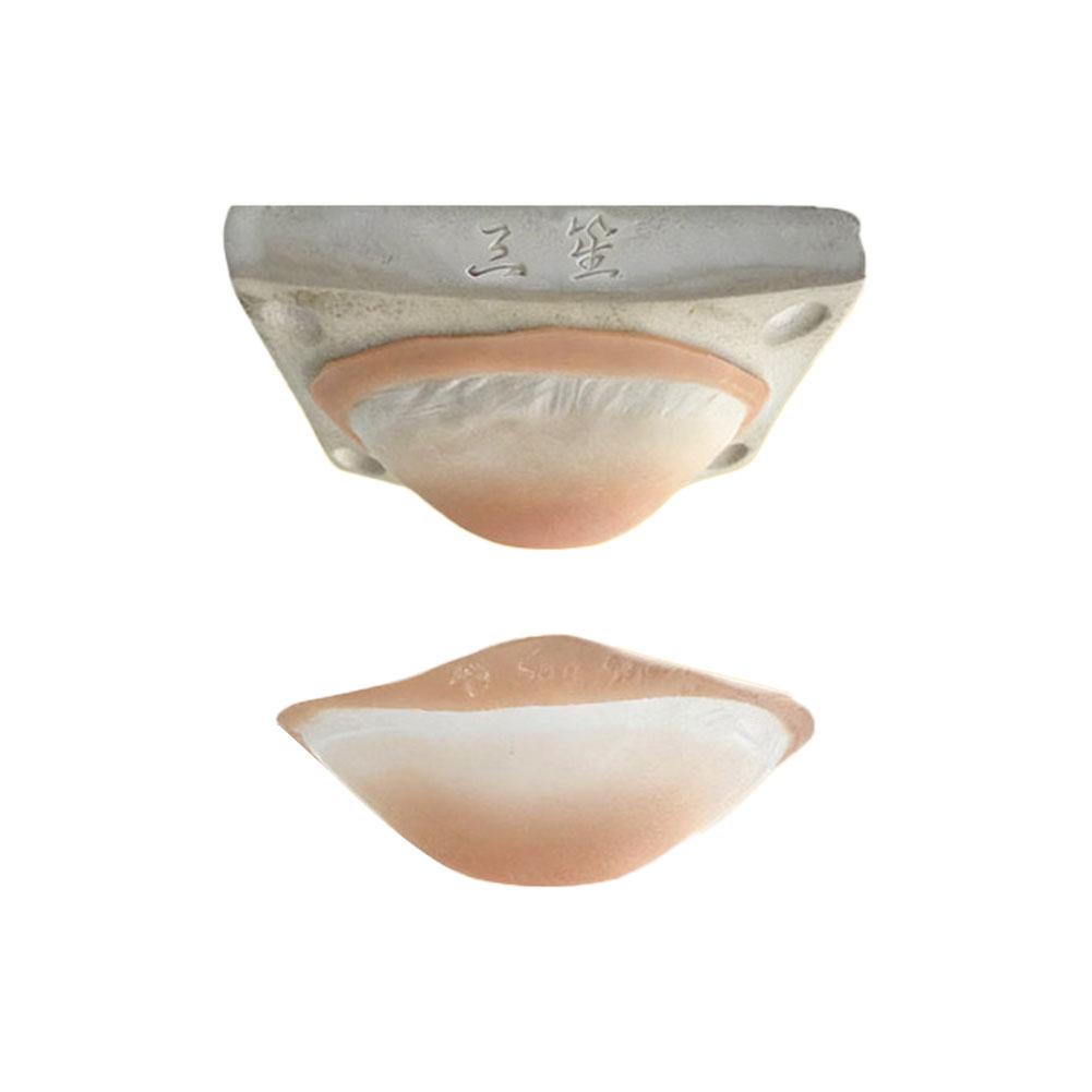 Protein-Silikon-Prothesennase Wiederverwendbares Silikon-Falschnasen-Set Cos-Bühnen-Make-up Wiederverwendbare Kostüm-Gesichtsprothese