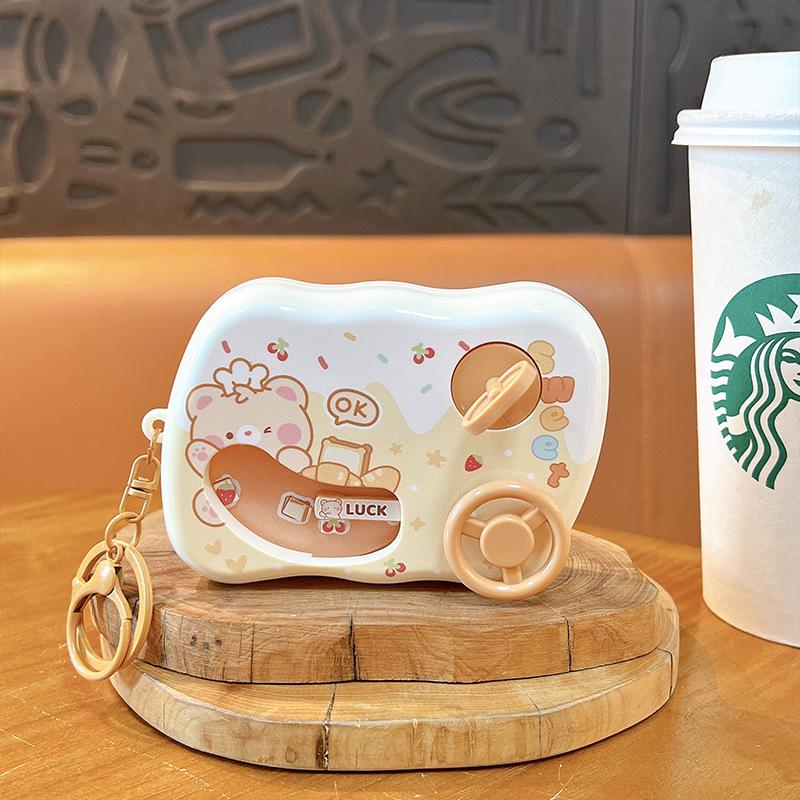 Creative Multifunctional Keychain Microphone - Cute Bag Accessory & Student Toy Pendant Gift
