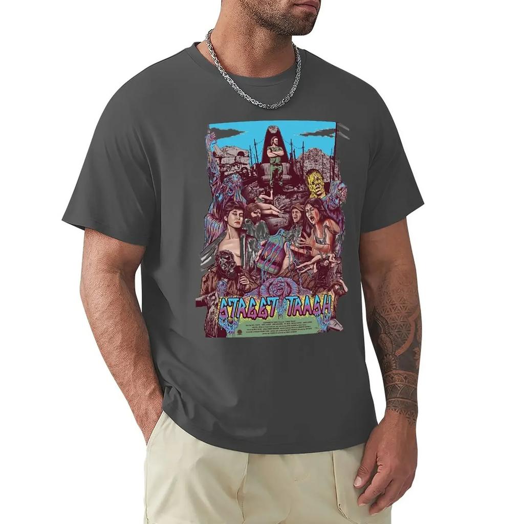 Street Trash (80s Splatter Melt Horror Movie) T-Shirt heavyweights kawaii clothes Blouse cotton t-shirt