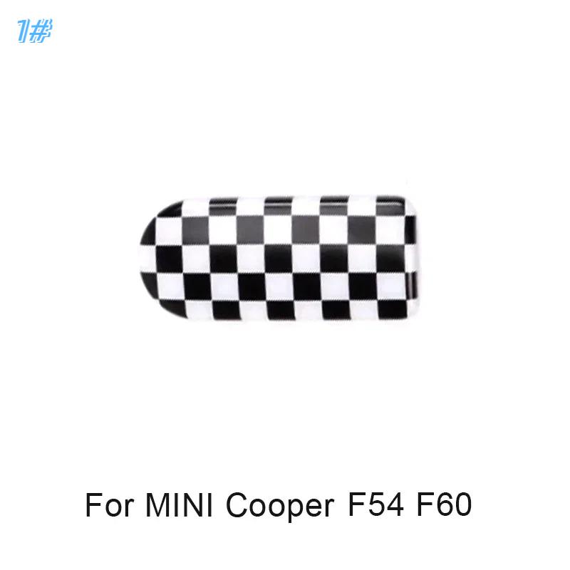 Black Flag Car Glove Box Handle Decorative Storage Box cover Sticker For MINI Clubman COOPER S F55 F56 F57 F54 F60 Car-Styling