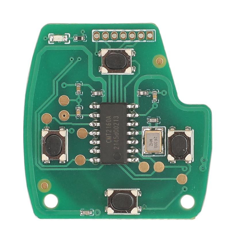 Jingyuqin G8D-380H/382H/384H-A Platine für Fernbedienungsschlüssel für Honda Accord CRV Odyssey Jazz 313,8/315/433,92 MHz ID46/ID48 Chip