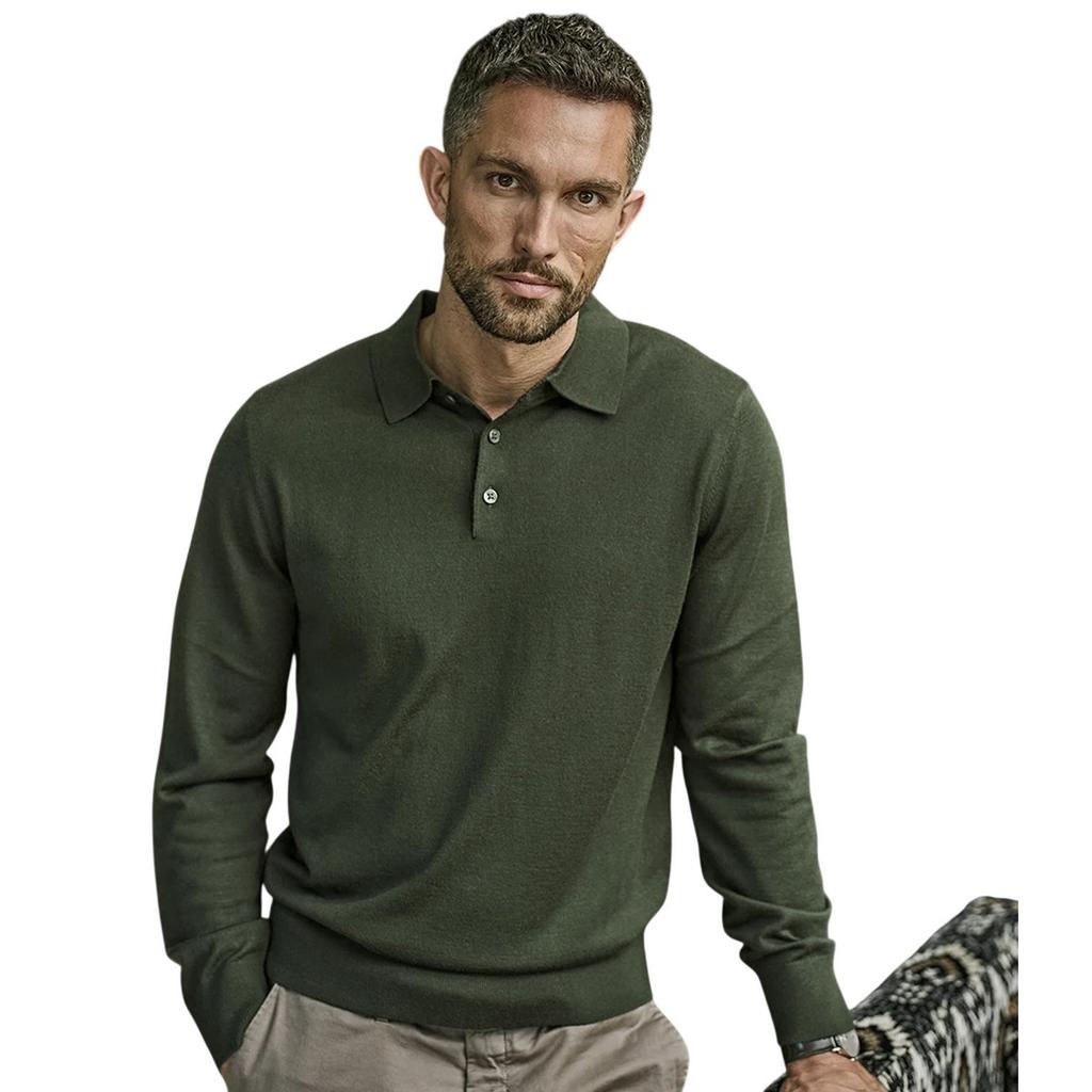 Tee Jays Mens Knitted Polo Shirt