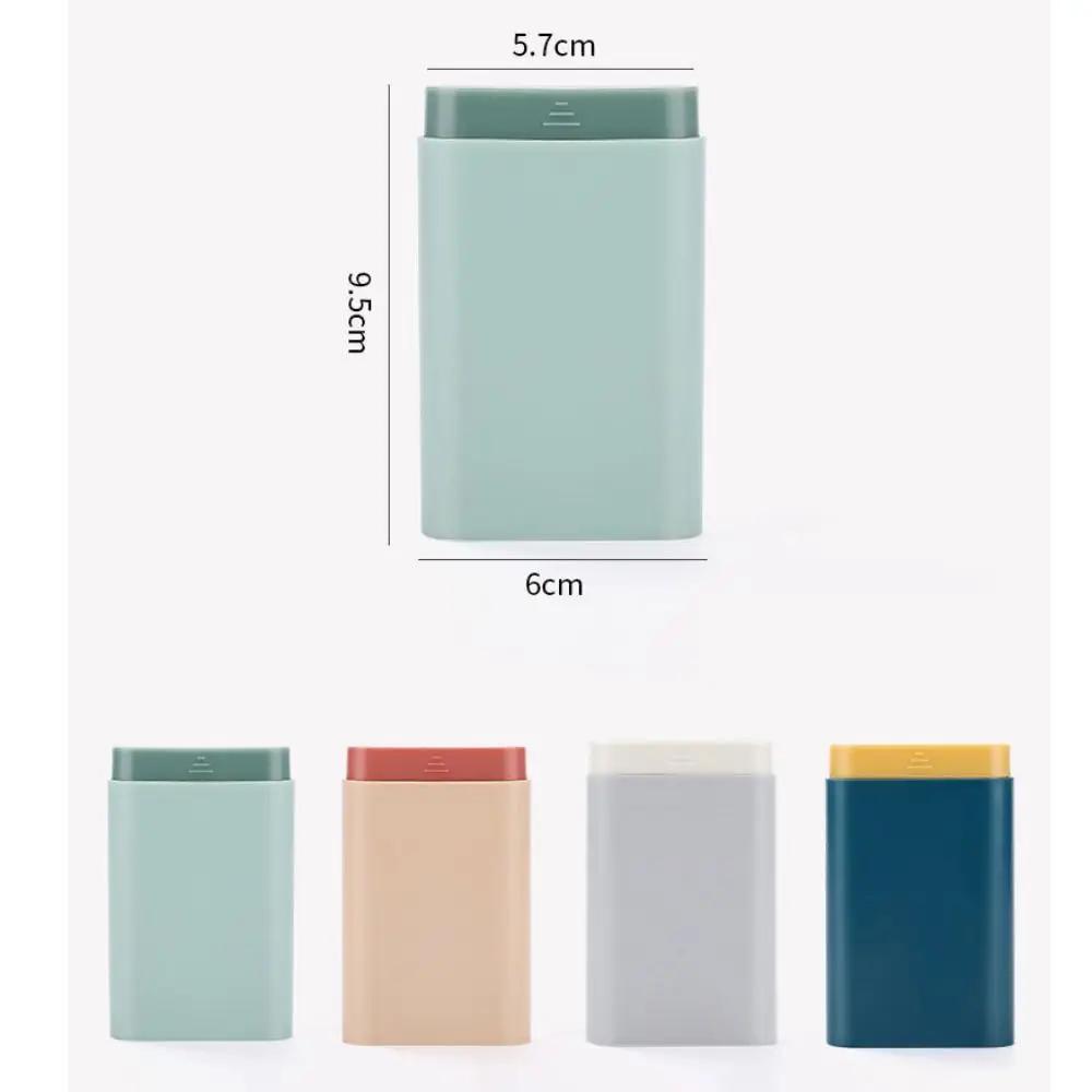 Practical PP Pill Cases Container Large Capacity 7 Days 6 Grids Medicine Storage Case Moisture Proof Pill Organizer Pills