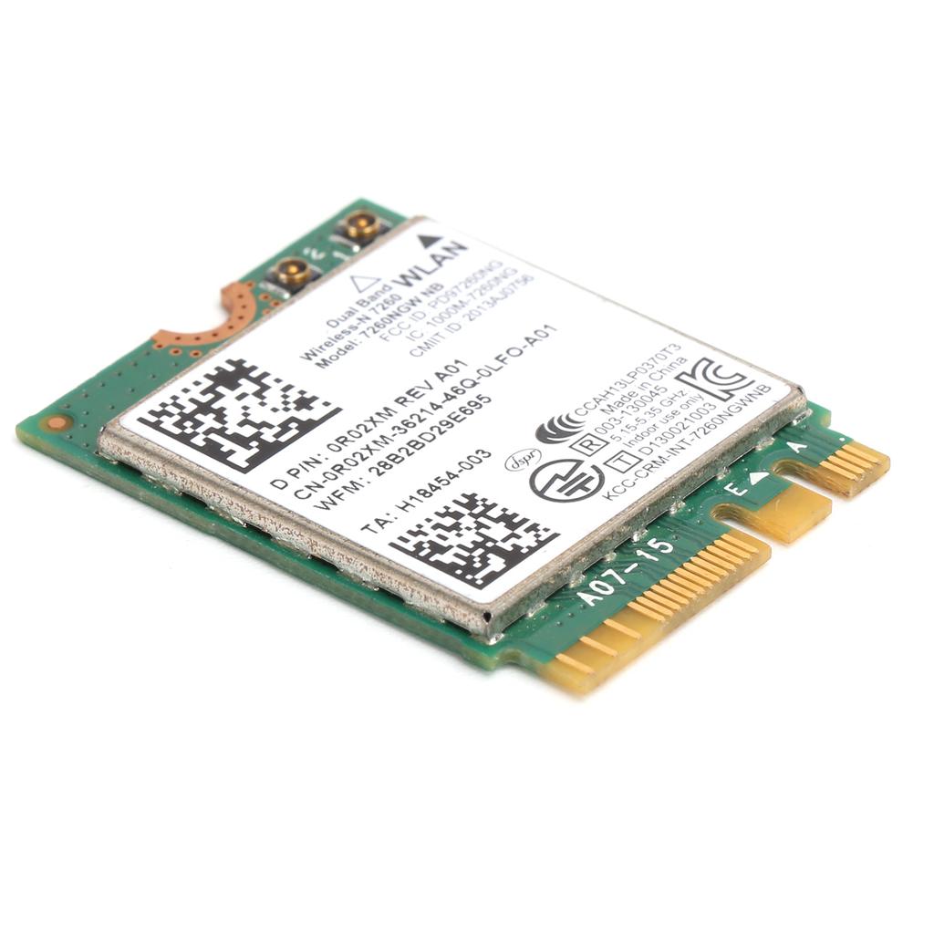 WLAN-Karte 2,4g 5g Dualband Drahtlosnetzwerkkartenmodul 300Mbps für Intel 7260NB 7260NGW
