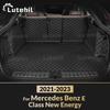 For Mercedes Benz E Class New Energy    Auto Full Coverage Trunk Mat Car Boot Cover Pad Interior Accessories