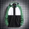 Outdoor Sports Men's Coat Spring and Autumn Windproof Hooded Jacket Men Thin Windbreaker Hardshell Jacket Men
