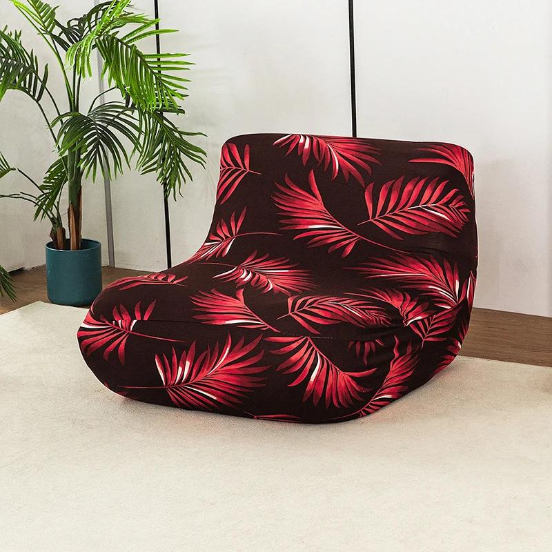 Lazy Sofa Cover Elastic Milk Silk Caterpillar Sofa Cover Relaxing Sofa Slipcovers All Inclusive Lounge Couch Protective Case