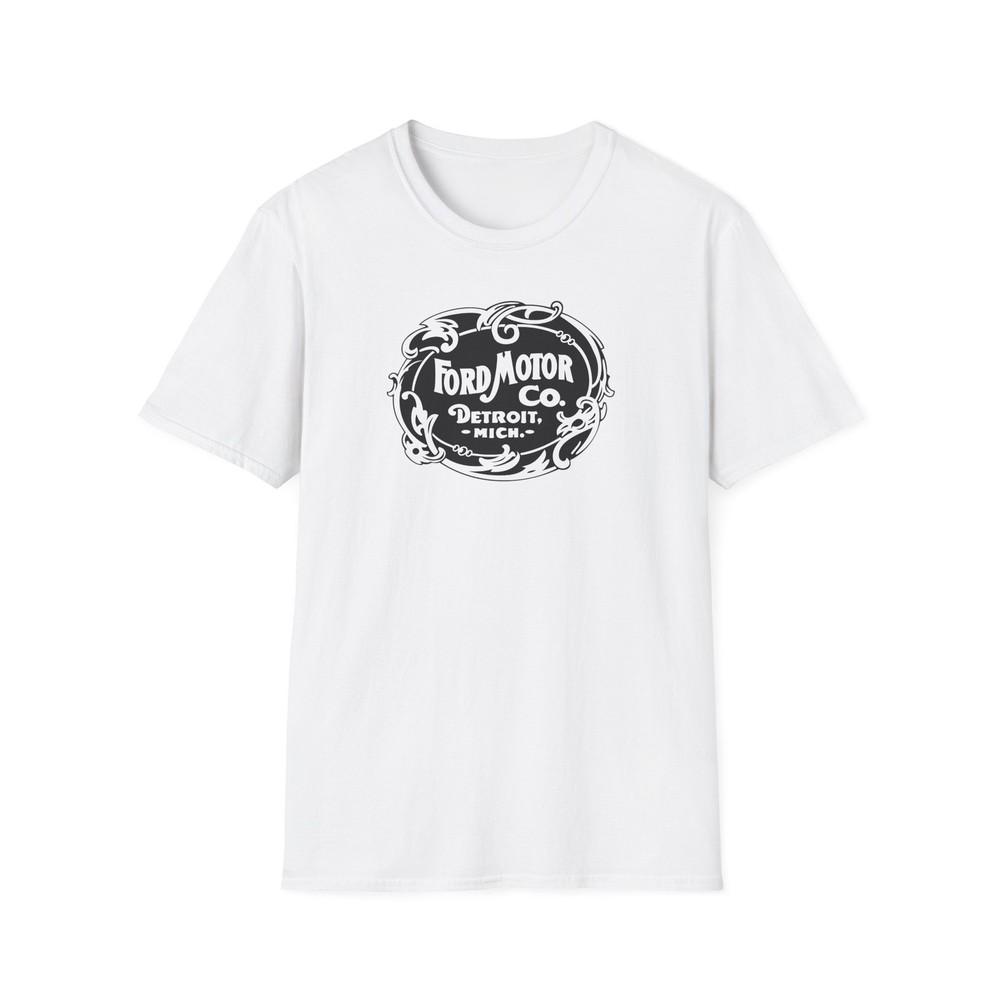 

1903 Retro Car Logo T-shirt Tee, Ford Shirt, Vintage Auto Racing Top, Unisex 4XL