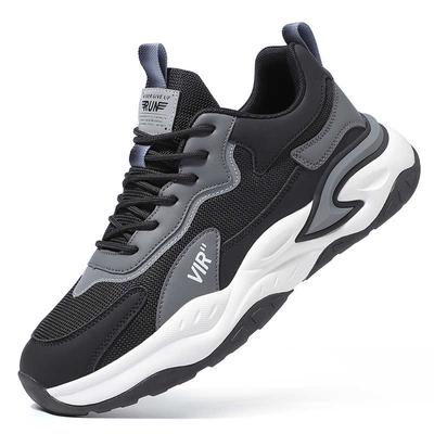 Tênis Chunky de Cadarço da Moda Para Homens Sapatilhas de Ginástica Masculinas Pretas Tênis Masculinos Esportivos Twnis Novo Rápido Importado Baskettes Shoose