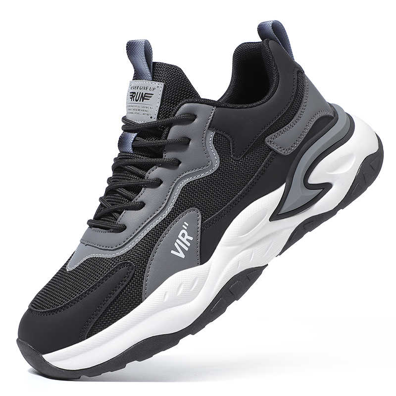 Fashion Lace-up Chunky Tennis For Men Flats Gym Shoes Mens Black Male Sneakers Sports Twnis New Fast Imported Baskettes Shoose