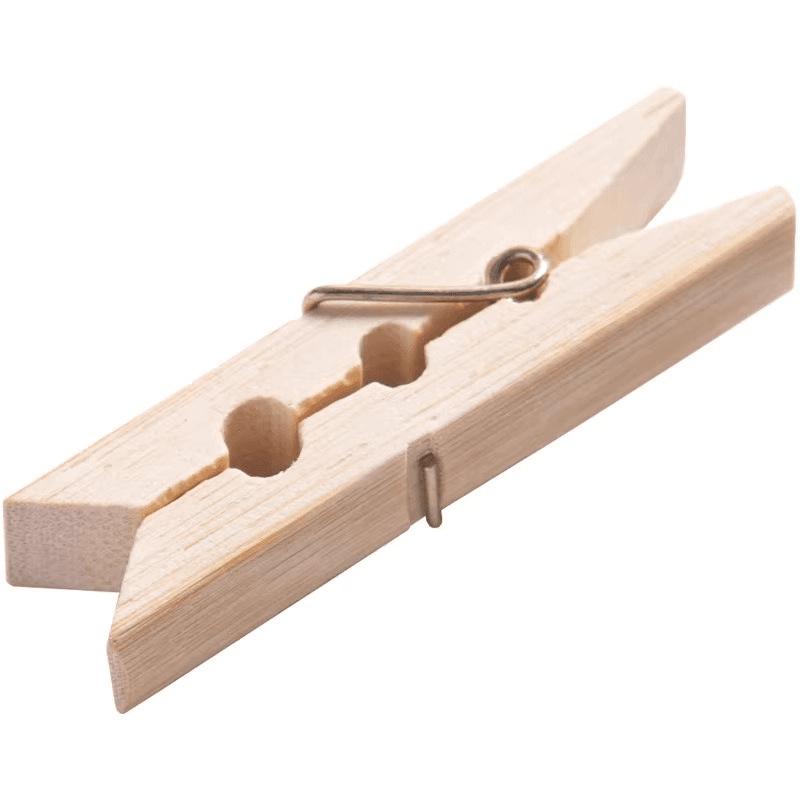 

Набор из 60 бамбуковых прищепок - Ветрозащитные зажимы для сушки одежды с бесплатной доставкой для новичков