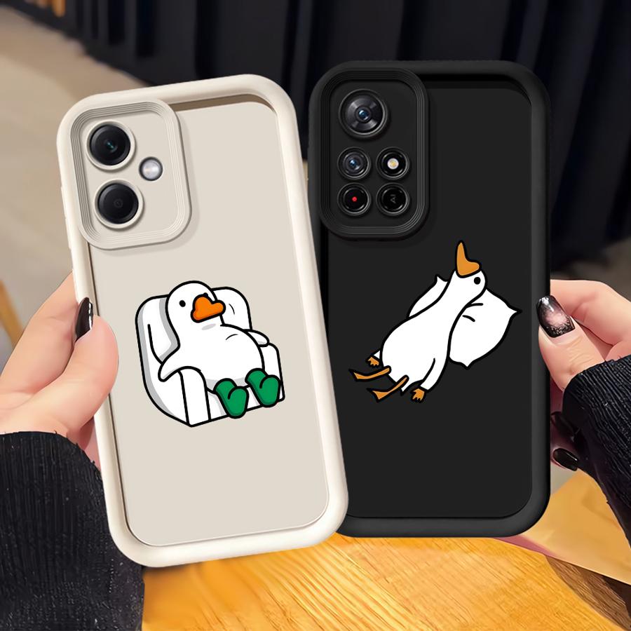 Cute Comfortable Ducks Case for Xiaomi Redmi Note 14 Pro Plus 10 12 12C 11s 11 13C Note 13 A1 A2 A3 A4 14C 12s Phone Cover