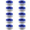 12mmx10m PTFE Tape White Plumbing Tape Plumbing Tape Sealant Tape