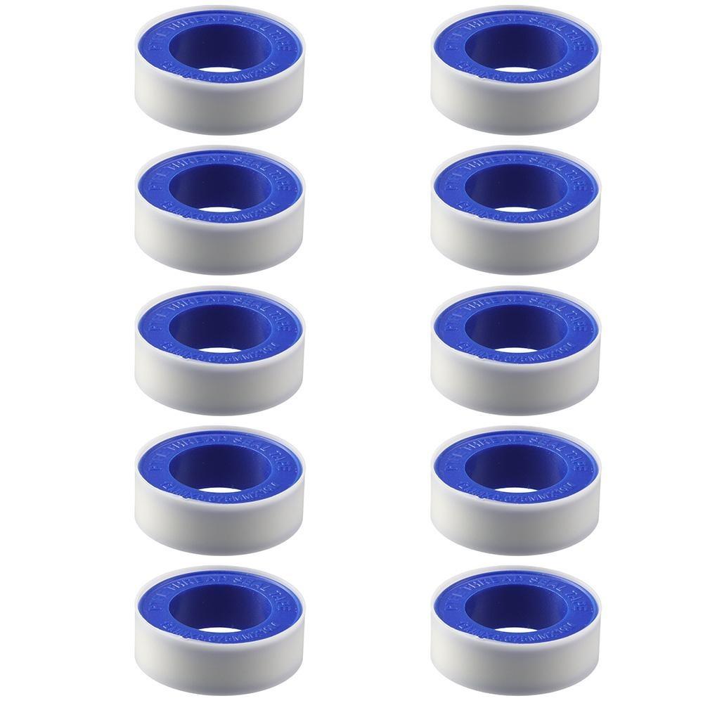 12mmx10m PTFE Tape White Plumbing Tape Plumbing Tape Sealant Tape