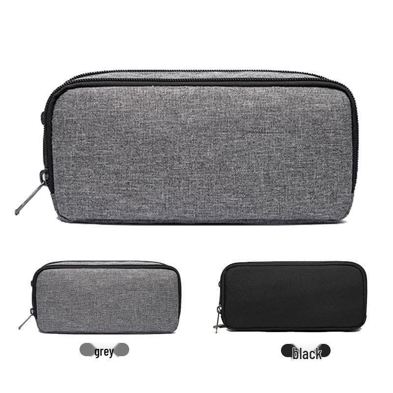 Large Capacity Double-Layer Pencil Case - Korean Style for Elementary Students, Creative Stationery Box