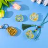 Pendant Silicone Mold,Cute Cats for Head Earrings Resin Mold for Necklace Keychain DIY Crystal Epoxy Resin Jewelry Ma