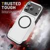 Mobile Phone Case Magnetic Four Corners Anti-fall Protective Case Frosted Anti-Scratch Wireless Charging Car Phone Case for Apple 17pm