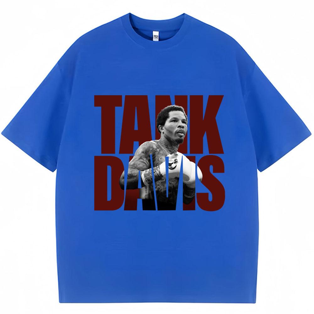 

Limted Tank Gervonta Davis Graphic T Shirt Vintage Boxing T Shirts Oversized Men Women Boxer Fans Gifts Tee Shirts 3XL