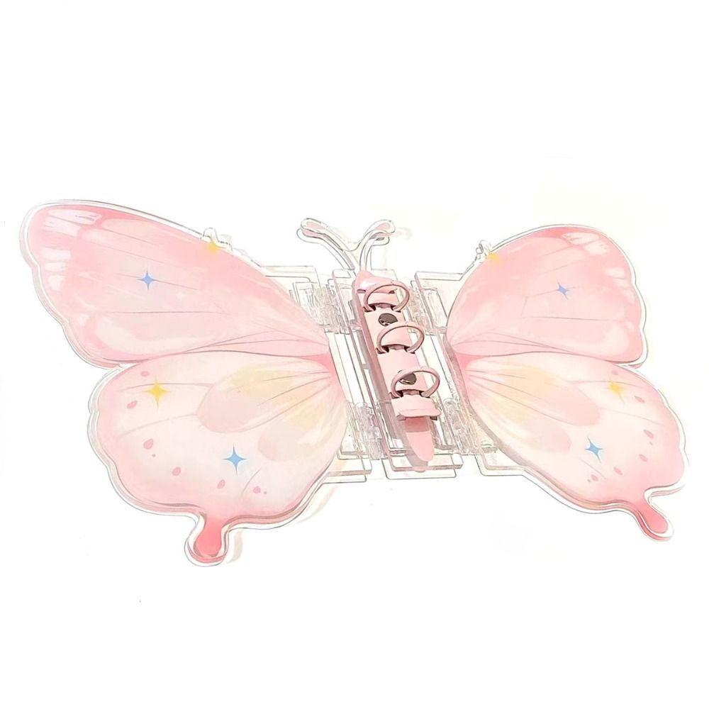 Picture Display Binder Cards Protector Acrylic Loose-leaf Photo Album Gift