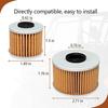 Oil Filter Change Kit Compatible with Pioneer 1000 1000-5 2016-2023 Replace 15412-MGS-D21 15412-HP7-A01 94109-12000 94109-14000 91301-107-000