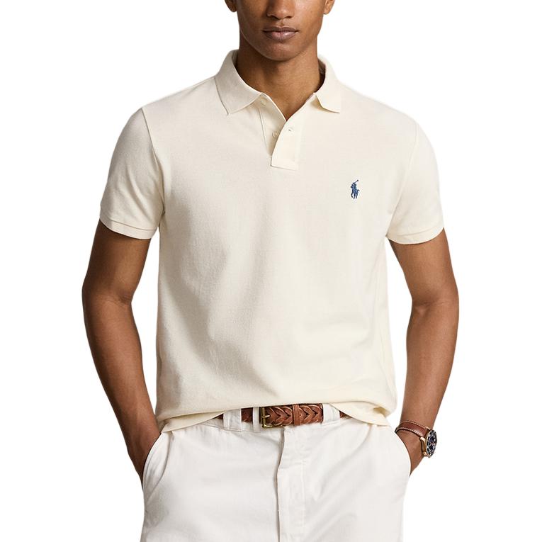 Polo Ralph Lauren FW24 Polo Shirt Men's Milk White MNPOKNI1N822959-101