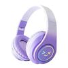 B39 Gradient Color Over-Ear Luminous Bluetooth Gaming Headset with Heavy Bass.