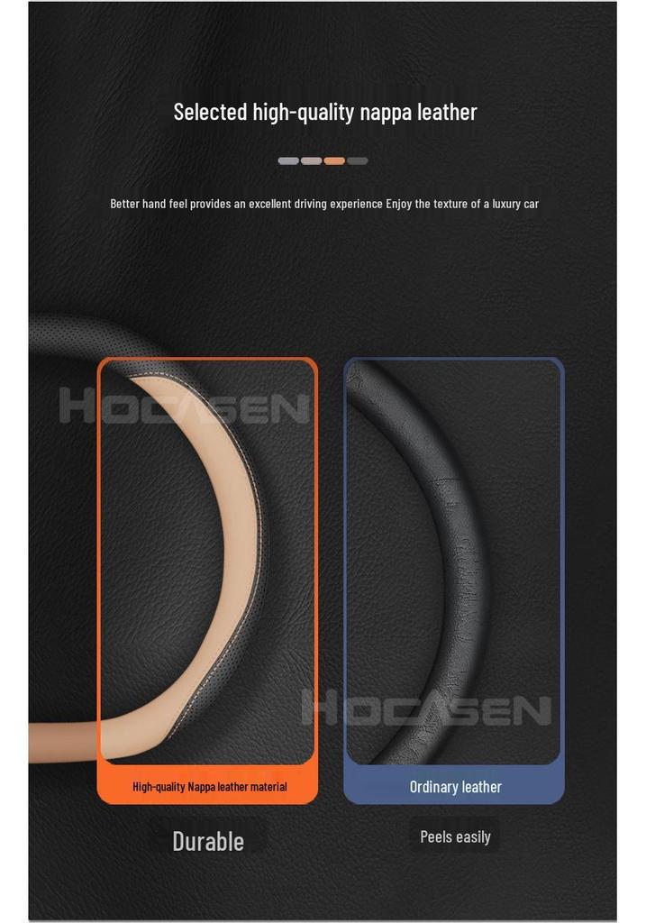 Geely Galaxy Starshine 6 Steering Wheel Ultra-Thin Anti-Slip Cover: All-Season, Decorative, Protective.