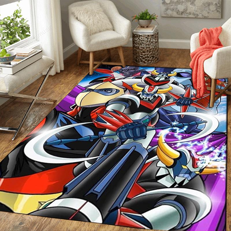 Mazinger Z Rug Floor Mat for Living Room or Bedroom Soft and Comfortable Carpet a Gift for Birthday and Holiday.MFF0918297