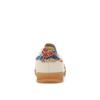 Adidas Liberty London x Gazelle Indoor Blomsterbroderi - Off White Damesneakers Krem Gull-Metallic Gummi JH7370