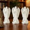 Vintage European Statue 3D Printed Angel Figurine Statue Desk Ornament with Flowing