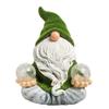 Valery Madelyn Gardening Ornament - Gnome Yoga Time - Earth Fairy Gnome Garden Light - Solar Light - Outdoor Garden Ornament - Garden Decoration - Mot