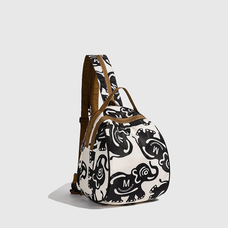 Multi-Functional Shoulder Bag Women Backpack Travel Chest Bag Girls Small Backpack