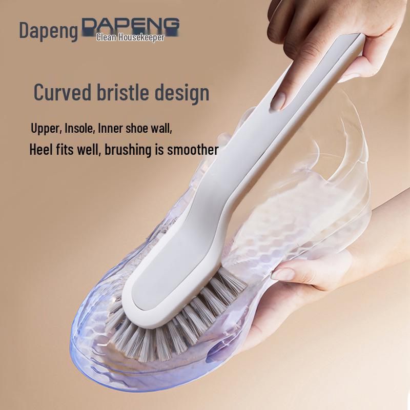 Multi-Functional Household Shoe Cleaning Brush with Soft Bristles