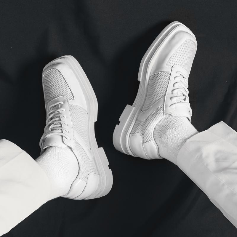 Nové pánské společenské kožené boty Luxusní módní svatební boty pro ženicha Pánské boty Brogue v anglickém stylu