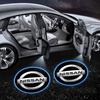 Car Door Welcome Light Car Logo Projector LED Car Badge For DAYZ Livina Roox Sentra Altima Cube Micra Note Skyline Versa