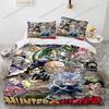 3D Print Fashion Anime Hunter X Hunter Bedding Set Boys Girls Twin Queen Full Size Duvet Cover Pillowcase Bed Adult Bedroom963