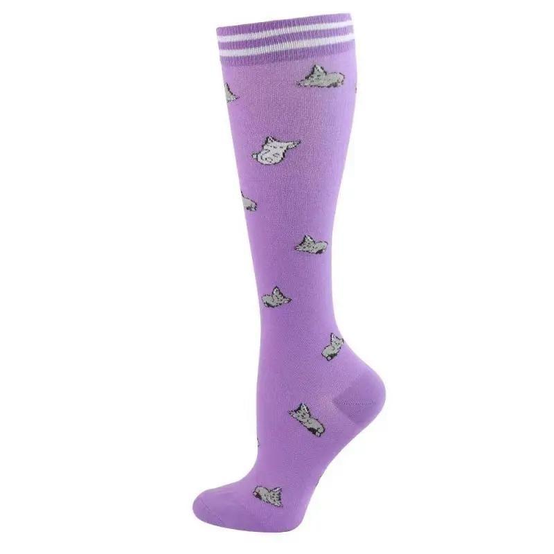 58 Styles Compression Socks for Men and Women Medical Diabetes Varicose Veins Sports Socks for Running Cycling Travel Flight