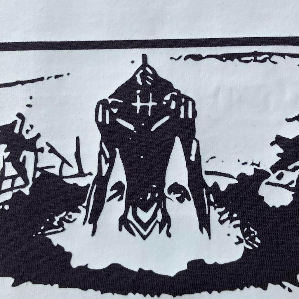 [USED] EVANGELION Anime Movie T-Shirt XL