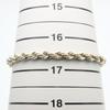 Used TIFFANY&Co. bracelet Twist Silver925 13.2g Silver Chain