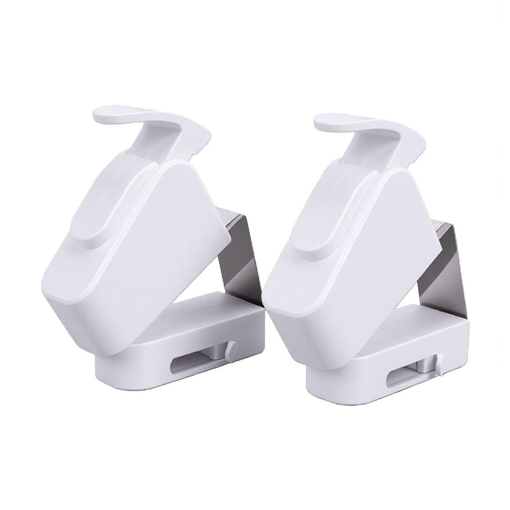 Child Proof Door Locks No Tools Installation Sturdy Detachable Snap On Safety Lock for Toddler 2pcs