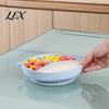 Easy Clean Silicone Dish Suction Plate for Toddlers, Cute Bear Shape Unbreakable Divided BPA Free Infant Feeding Supplies Baby Bowl, Non Slip