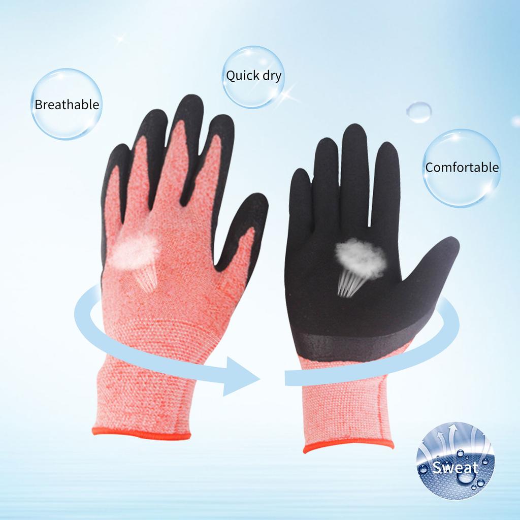 1/2 Pair Garden Gloves For Women And Men Breathable For Outdoor Gardening Working Fishing Weeding Digging Seeding Planting