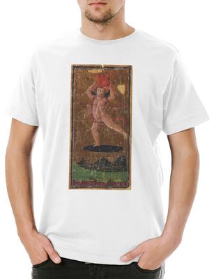 Koszulka męska Tarot Arcanum Słońce Karta Karty Karta Voddoo Słońce Czarny Okultystyczny