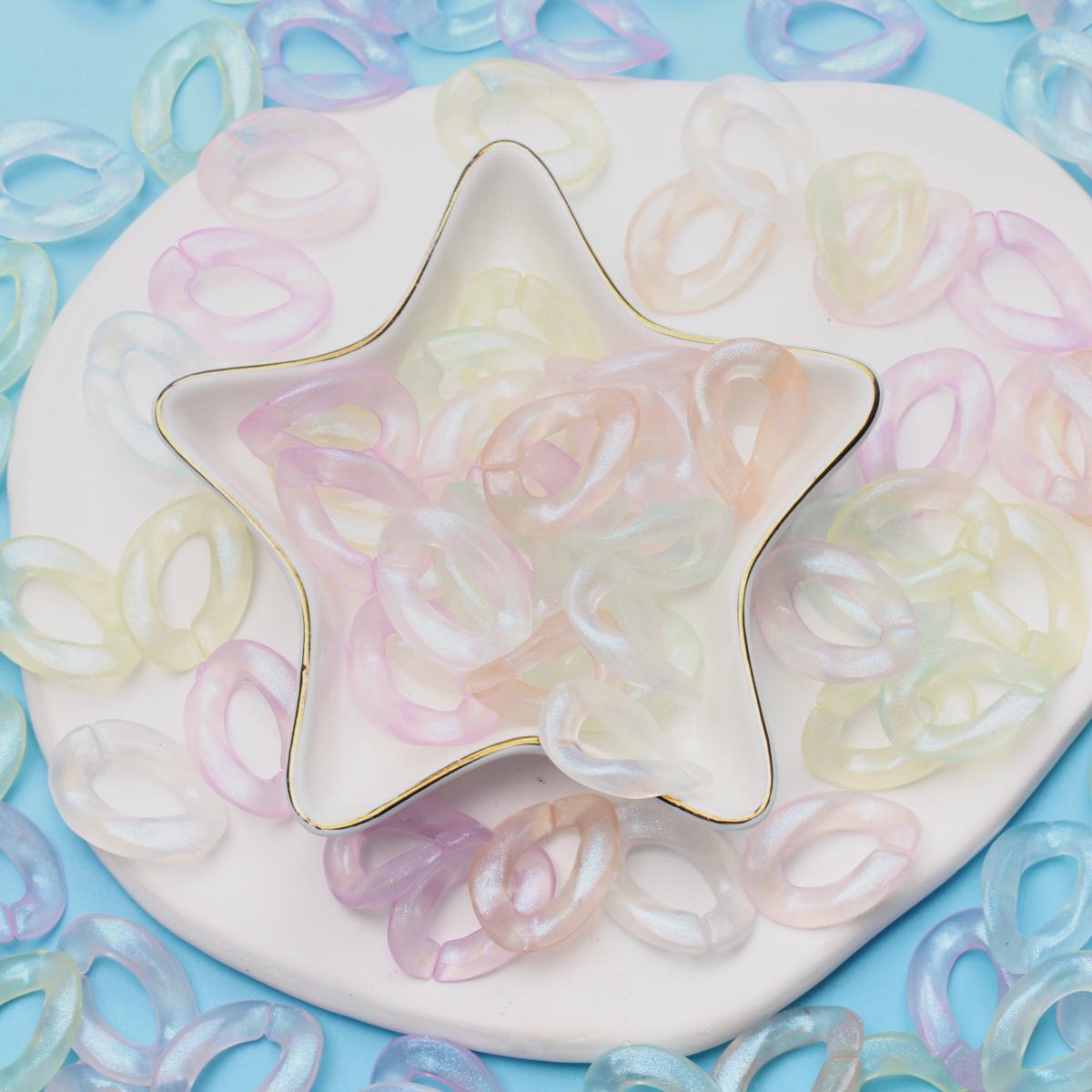 

Женские флуоресцентные бусины-цепочки для девочек, браслет «сделай сам», изготовление ювелирных изделий, свободные бусины, модные акриловые 50 шт., аксессуары