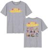 2027 Cooles Neues AchieveUnisext Dungeon Crawler Carl T-Shirt Prinzessin Donut Spiel Cosplay Kurzarm T-Shirt Unisex WoUnisex Hohe Qualität C