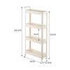 Miling Slim Rolling Bathroom Storage Cart