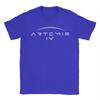 Artemis Weltraumforschung T-Shirt Mode T-Shirts Kurzarm YK Retro T-Shirt Sommer Baumwolle Übergröße Kleidung