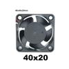 30mm 40MM 50MM 60MM 70MM 80MM 90MM 120MM Cooling Fan Brushless Motor Case Fan Quiet Fan 2PIN for 3D print 4010 12025 8010 w1