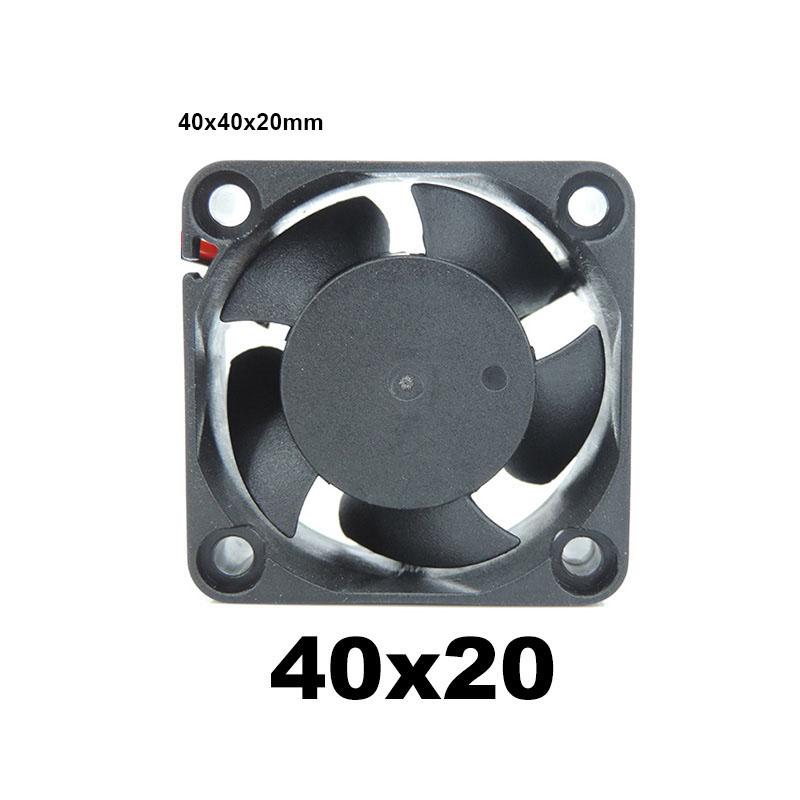 30mm 40MM 50MM 60MM 70MM 80MM 90MM 120MM Cooling Fan Brushless Motor Case Fan Quiet Fan 2PIN for 3D print 4010 12025 8010 w1
